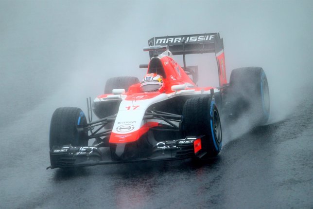 Jules Bianchi en el circuito de Suzuka, Japón