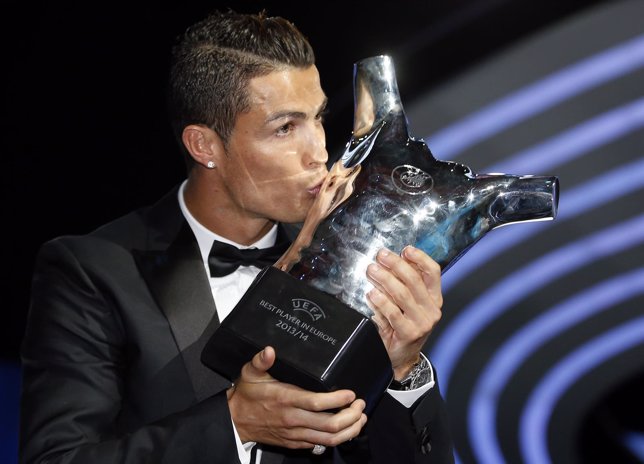 Cristiano Ronaldo, nombrado Mejor Jugador en Europa