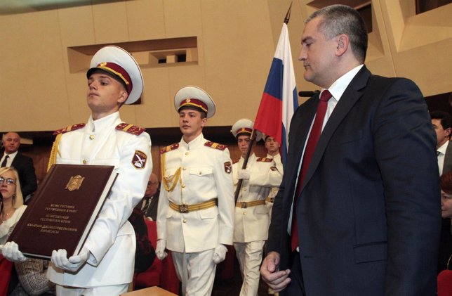 Sergei Aksionov recién nombrado presidente de la república de Crimea
