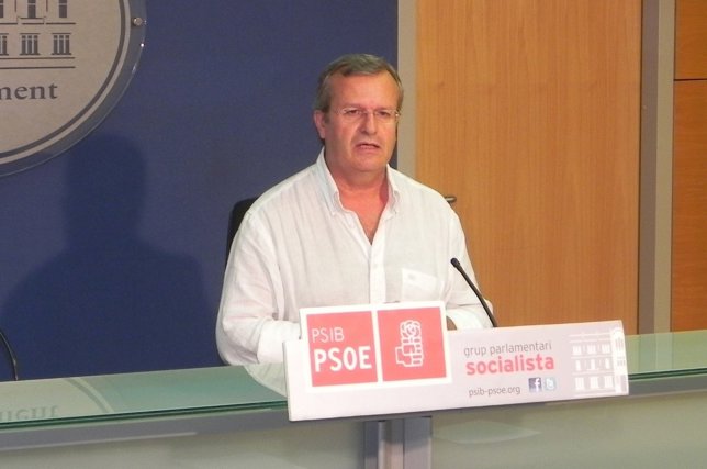 Joan Bonet en rueda de prensa