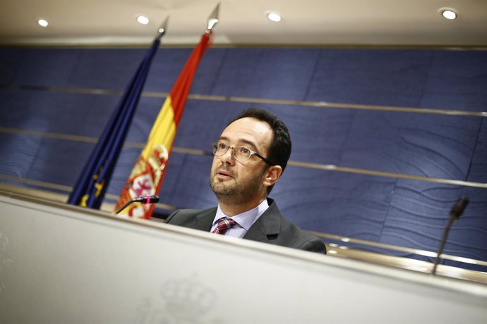 Antonio Hernando, del PSOE, en el Congreso