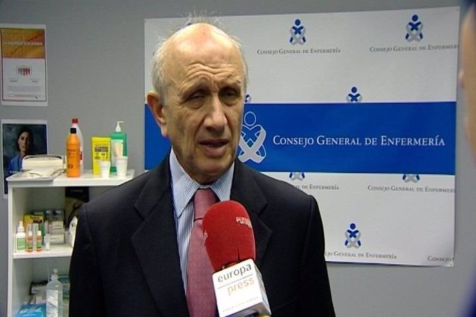 El presidente del Consejo General de Enfermería de España, Máximo González Jurad