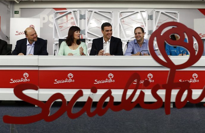 Ejecutiva Federal del PSOE, con Pedro Sánchez