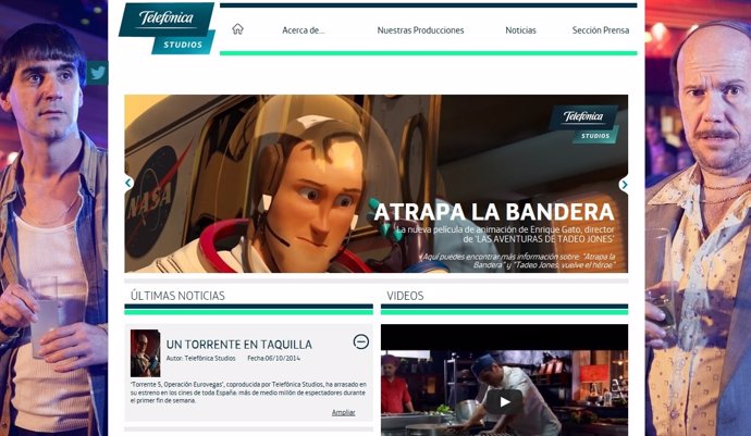Web de Telefónica Studios