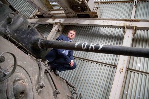 Fury, el tanque de Brad Pitt