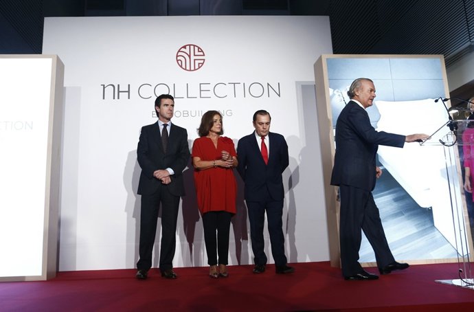 José Manuel Soria, Ana Botella y Federico González Tejera