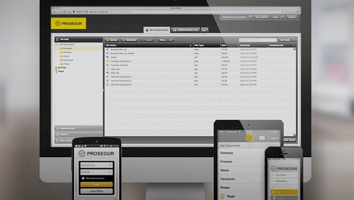 Prosegur incorpora los servicios de almacenamiento de datos de SecureSafe