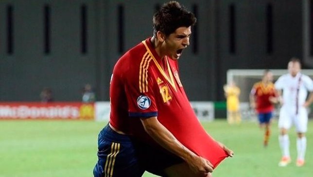 Álvaro Morata selección española Sub-21
