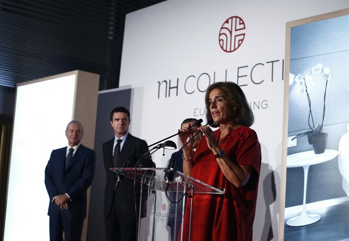 José Manuel Soria, Ana Botella y Federico González Tejera