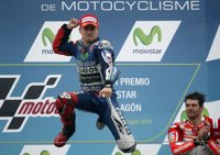 Lorenzo: "Después de la victoria de Aragón sabíamos que aquí podríamos ir más rápido"