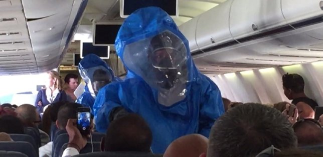 Caos en un vuelo de US Airways