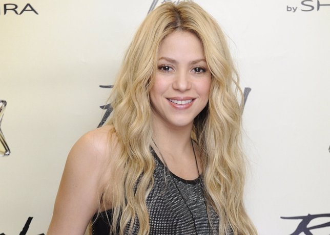Shakira en la presentacon 