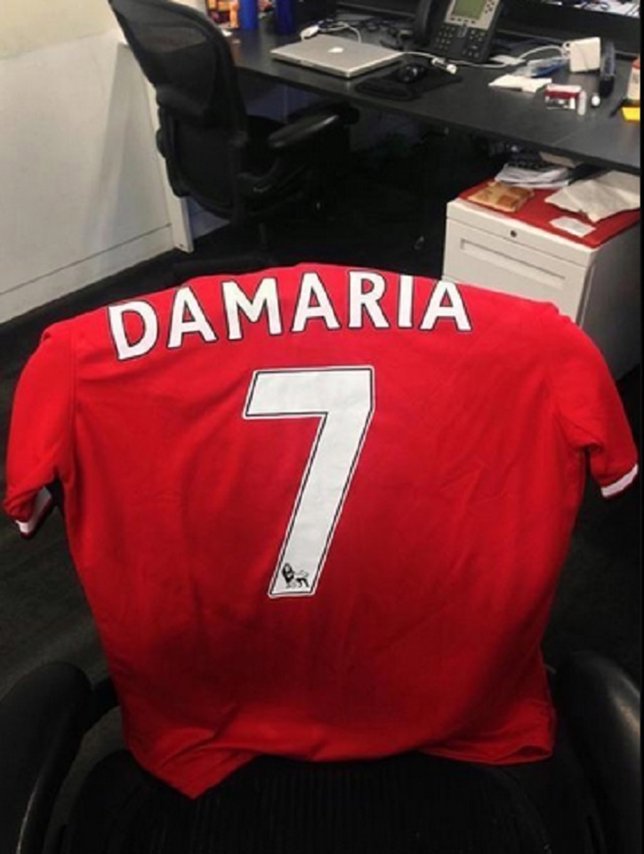 Da María en el Manchester United