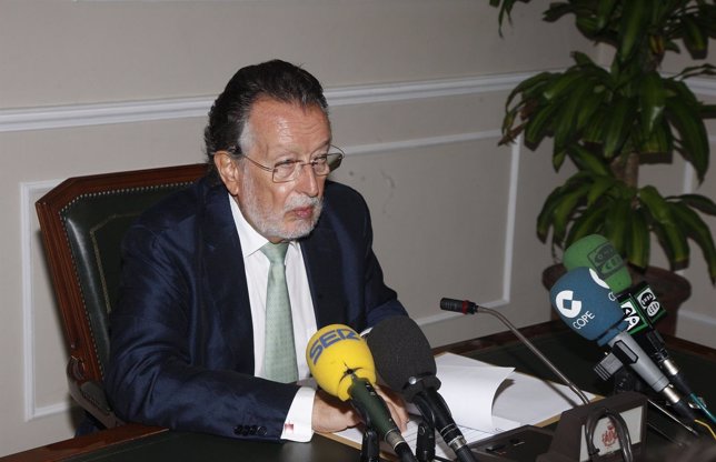 El vicealcalde, Alfonso Grau, tras la junta de gobierno local