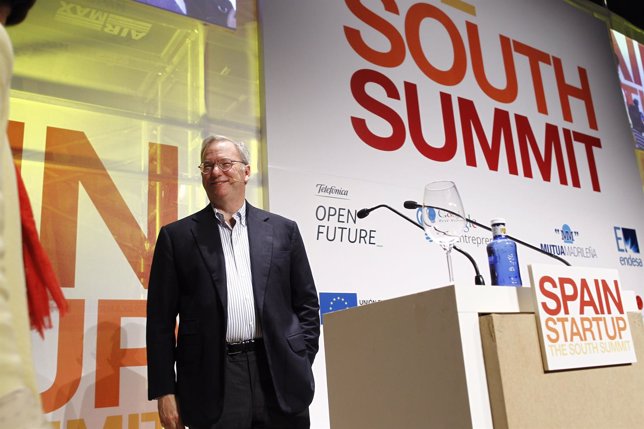 El presidente Ejecutivo de Google, Eric Schmidt