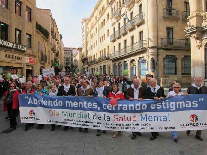 Marcha organizada por Feafes