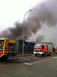El incendio de Campo Real se salda con una mujer de 44 años herida grave con quemaduras en rostro y brazo