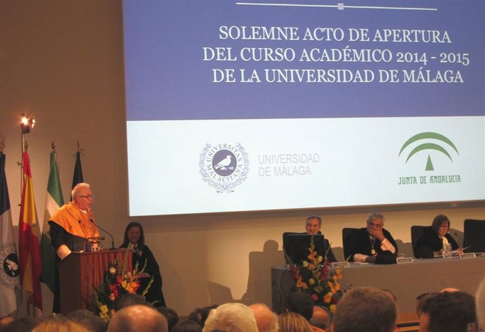 Inicio del curso universitario Málaga 2014-2015