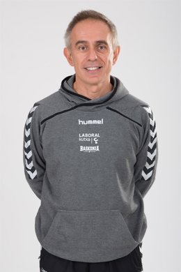 Marco Crespi, entrenador del Laboral Kutxa