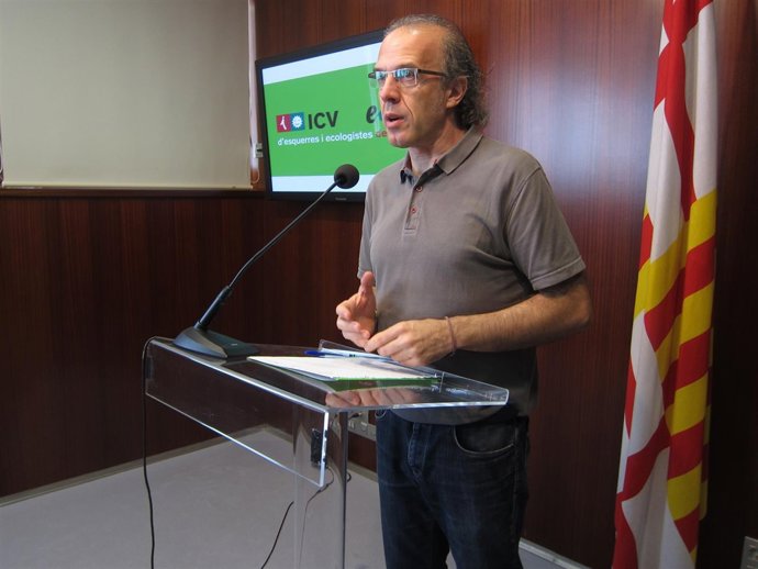 El presidente de ICV-EUiA en el Ayuntamiento de Barcelona, Ricard Gomà