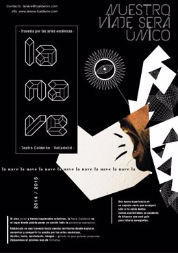 Cartel del proyecto artístico juvenil 'La Nave' del Teatro Calderón
