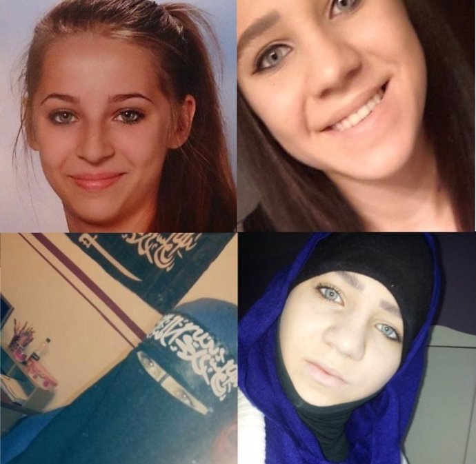 Samra Kesinovic y Sabina Selimovic, jovenes yihadistas en Siria