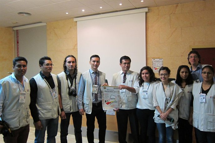 Técnicos y voluntarios Bolivia