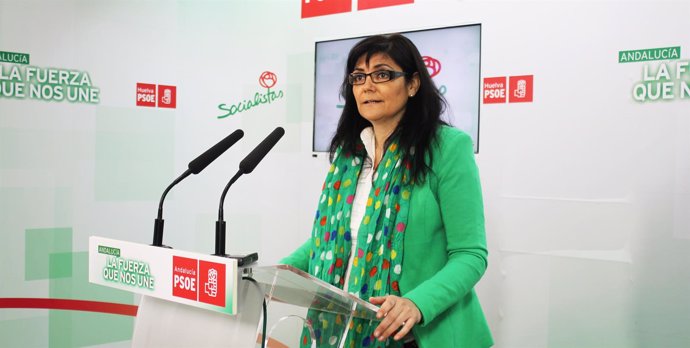 La parlamentaria andaluza del PSOE por Huelva Rocío Rodríguez.