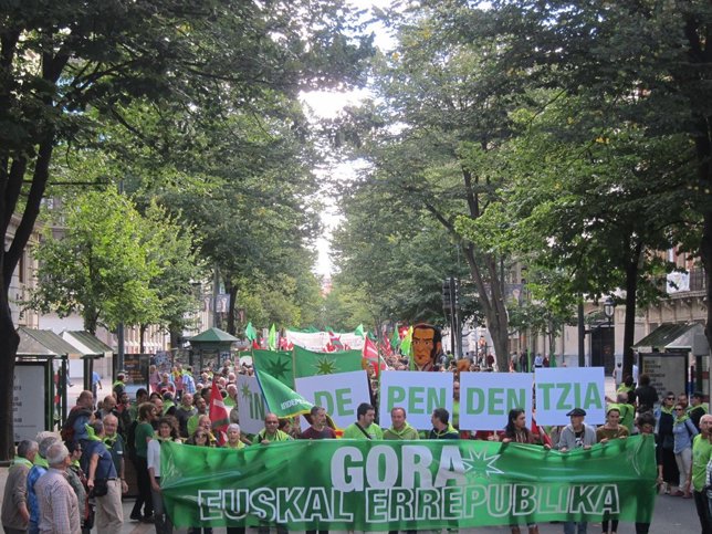 Manifestación de Independentistak