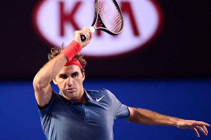Roger Federer en el Abierto de Australia