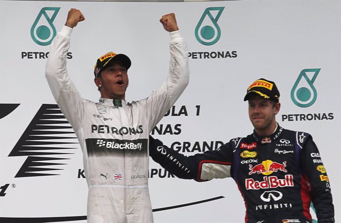 Lewis Hamilton Vettel Malasia