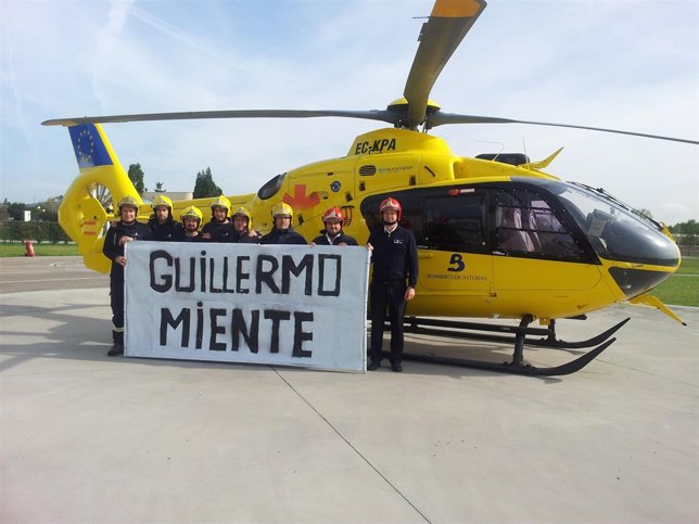 Jefes de servicio de Bomberos de Asturias, encerrados en La Morgal