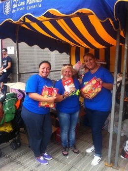 Los murgueros de Gran Canaria recaudan 3.000 kilos de alimentos