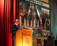 Fiesta Nacional-Ruiz Medrano vincula la bajada de las infracciones a la colaboración de la sociedad con la Guardia Civil