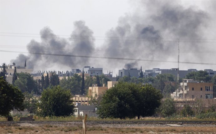 Ataques en Kobani