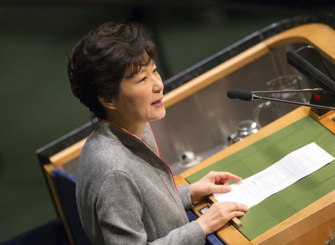 Park Geun-hye presidenta de corea del sur