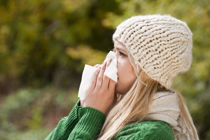 El DNI del resfriado común, estornudo, gripe, alergia