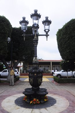 Nueva fuente modelo canaletes en León (México)