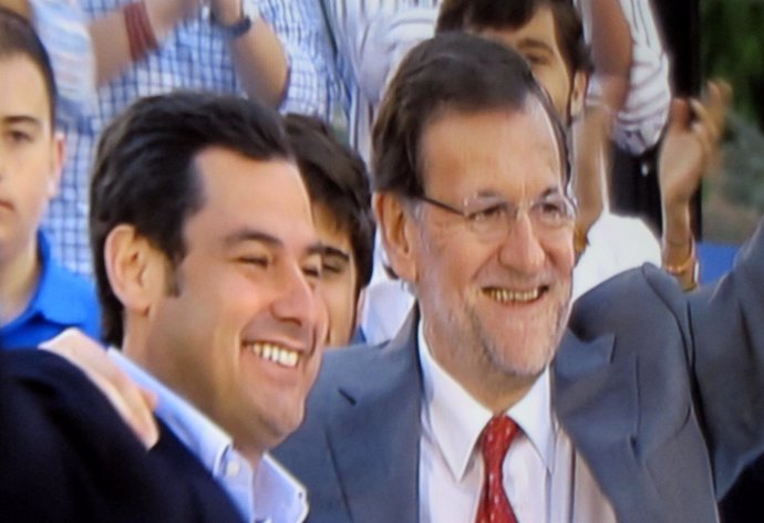 Moreno y Rajoy 
