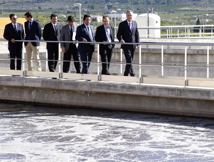 Fabra preside la inauguración de una depuradora en Alcalà de Xivert