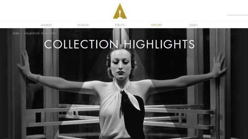 Nueva web de los Oscar