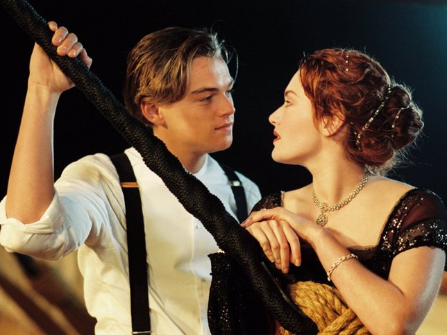 Leonardo Dicaprio Y Kate Winslet En Titanic