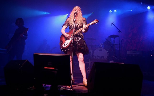 Courtney Love y la banda Hole