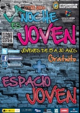 Cartel de la nueva edición de 'La Noche es Joven'