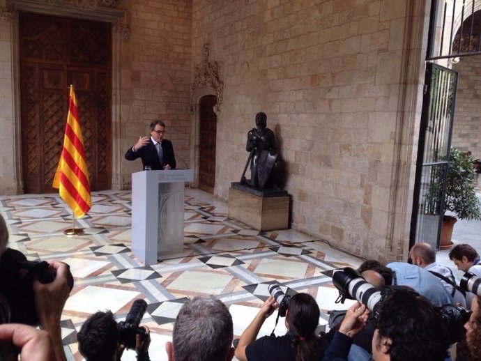 Artur Mas, pte.Generalitat