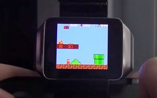 Pokémon, Tetris y Mario (Gameboy Color), en un reloj Android Wear