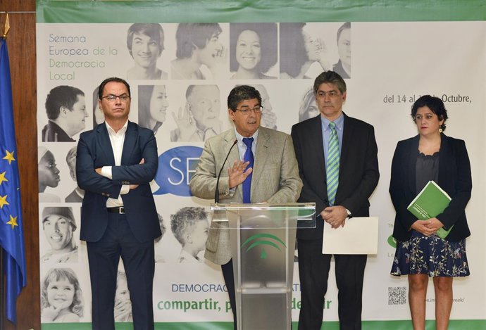 Valderas, hoy en la presentación de la Semana Europea de la Democracia Local