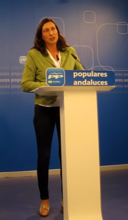 Dolores López Gabarro en rueda de prensa este martes