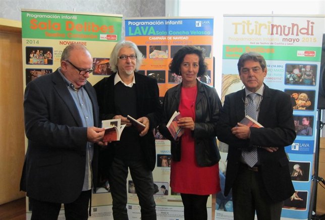 Desde la izq., Pérez Tapanes, Jacinto Gómez, Mercedes Cantalapiedra y Viteri