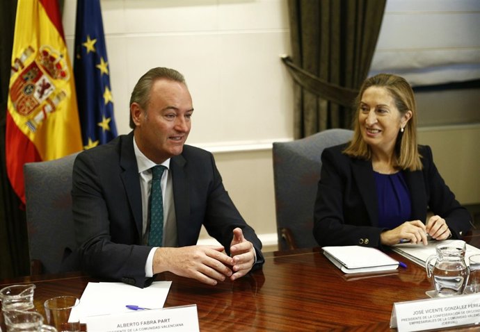 Ana Pastor y Alberto Fabra